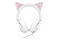 Słuchawki Razer Kraken KItty Edition X V3 Nauszne Przewodowe biało-różowy