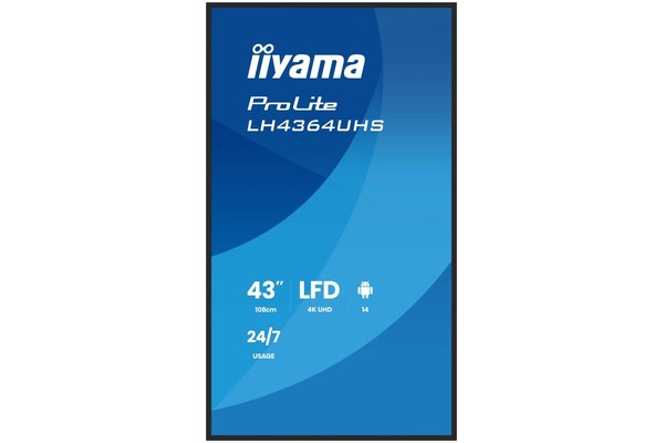 Monitor 43.0" IIYAMA LH4364UHS-B1AG czarny