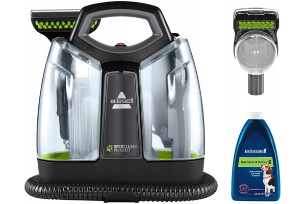Odkurzacz BISSELL 37288 SpotClean Pet Select tradycyjny bezworkowy 330W czarny
