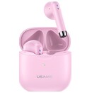 Słuchawki USAMS IA04 Douszne Przewodowe różowy