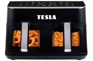 Frytkownica beztłuszczowa Air Fryer TESLA Q460 AirCook DualZone 2400W