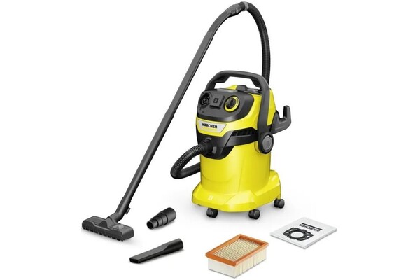 Odkurzacz Karcher WD5P tradycyjny bezworkowy żółty