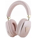 Słuchawki Guess GUBHK1SATSP Triangle Logo Nauszne Bezprzewodowe różowy