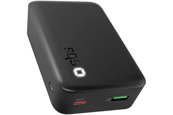 Powerbank SBS TEBBCT20000PDLDK 20000mAh 20.0W czarny
