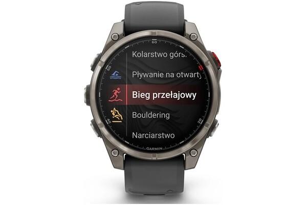 Smartwatch Garmin Fenix 8 Pro Sapphire 1.40" czarno-szary