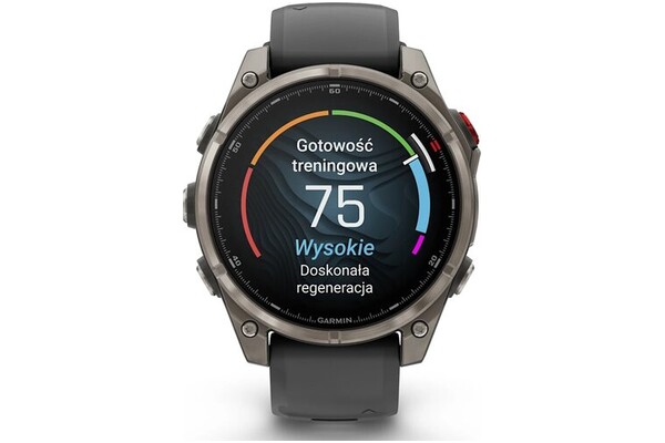 Smartwatch Garmin Fenix 8 Pro Sapphire 1.40" czarno-szary