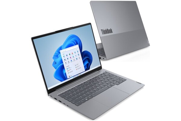 Laptop Lenovo ThinkBook 14 14.0" AMD Ryzen 7 250 AMD Radeon 780M 16GB 512GB SSD Windows 11 Professional szary