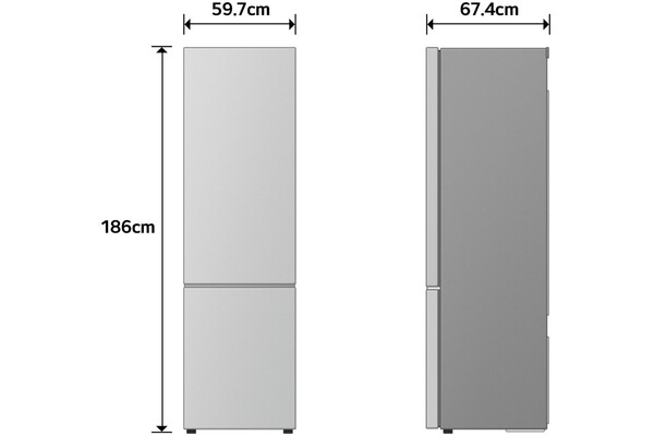 Lodówka LG Freestanding