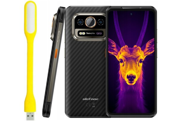 Smartfon Ulefone Armor 25 T Pro 5G czarny 6.78" 8.0GB/256.0GB