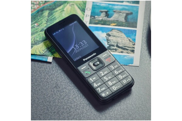 Smartfon Panasonic czarny 2.40" poniżej 0.1GB/