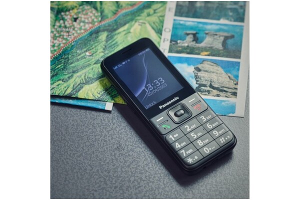 Smartfon Panasonic czarny 2.40" poniżej 0.1GB/