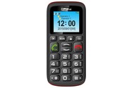 Smartfon MaxCom czarno-czerwony 1.80" poniżej 0.1GB/
