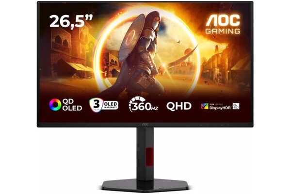 Monitor 26.5" AOC Q27G4SDR czarny
