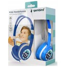 Słuchawki Gembird MHPJRB Nauszne Przewodowe niebieski