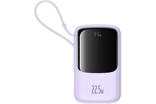 Powerbank Baseus Qpow Pro 10000mAh 22.5W fioletowy