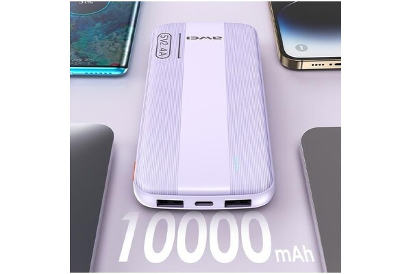 Powerbank Awei P20K 10000mAh czarny