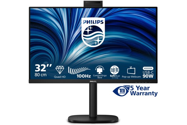 Monitor 31.5" Philips 32B2U3601H/00 czarny
