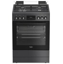 Kuchnia Whirlpool W6G8LSSAWTA płyta gazowa, piekarnik elektryczny