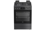 Kuchnia Whirlpool W6G8LSSAWTA płyta gazowa, piekarnik elektryczny