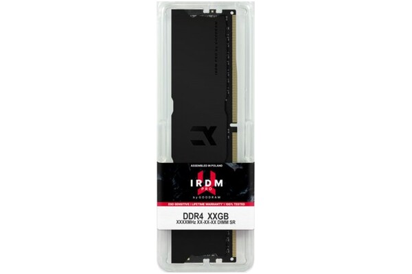 Pamięć RAM GoodRam IRDM Pro 8GB DDR4 3600MHz Z radiatorem 18CL