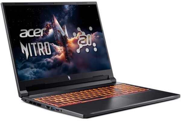 Laptop ACER Nitro 16 16.0" AMD Ryzen 5 240 NVIDIA GeForce RTX 3050 16GB 512GB SSD Windows 11 Professional czarny