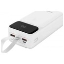 Powerbank SAVIO BA-11 30000mAh 15.0W biały