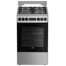 Kuchnia Beko FSMT52320DXON płyta gazowa, piekarnik elektryczny