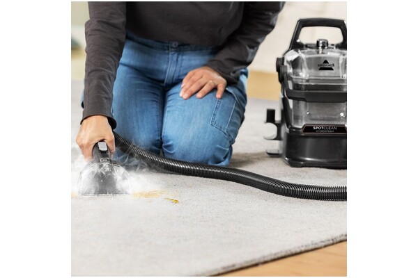 Odkurzacz BISSELL 3700N SpotClean Pet Pro pionowy z pojemnikiem 1000W czarny