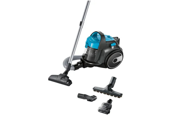 Odkurzacz Bosch BGS05X240 Serie 2 tradycyjny z pojemnikiem 700W czarno-niebieski