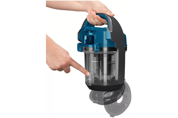 Odkurzacz Bosch BGS05A220 Serie 2 tradycyjny z pojemnikiem 700W niebieski