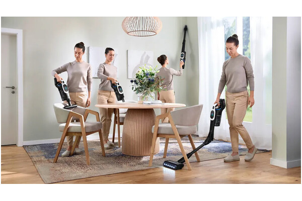 Odkurzacz Bosch BCS1041WAC Unlimited pionowy z pojemnikiem czarny