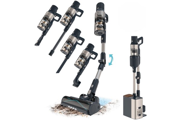Odkurzacz Cecotec 5500 Conga Rockstar pionowy bezworkowy czarny