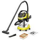 Odkurzacz Karcher WD5S tradycyjny bezworkowy żółto-srebrny