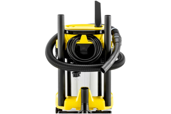 Odkurzacz Karcher WD3S tradycyjny bezworkowy srebrno-żółty