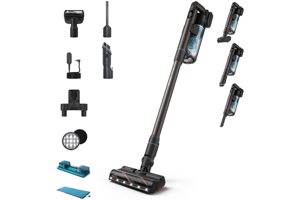 Odkurzacz Philips XC716301 Aqua pionowy bezworkowy niebieski