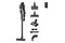 Odkurzacz Samsung VS20C8524TB/GE Jet 85 Complete pionowy bezworkowy czarny