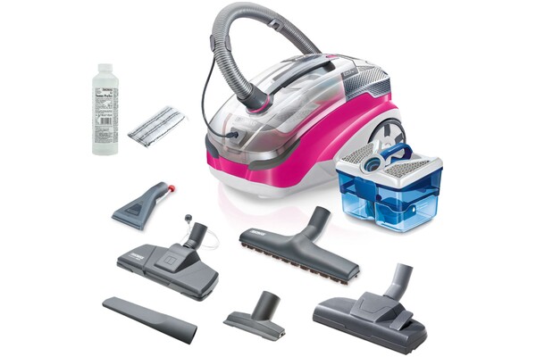 Odkurzacz THOMAS Allergy&Family Aqua+ tradycyjny z pojemnikiem 1700W Różowo-szary