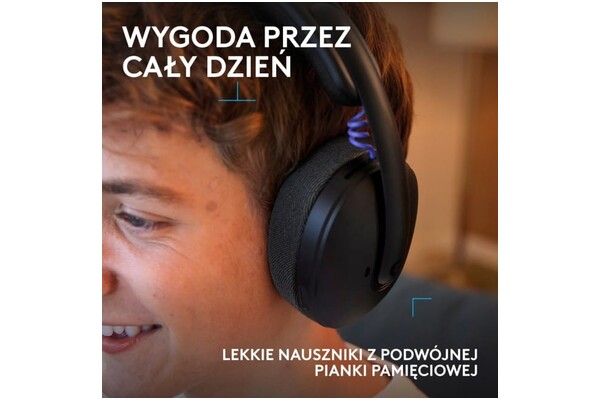 Słuchawki Logitech G325 Nauszne Bezprzewodowe czarny