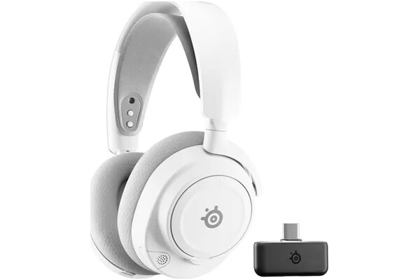 Słuchawki SteelSeries Arctis Nova 7P Nauszne Przewodowe biały