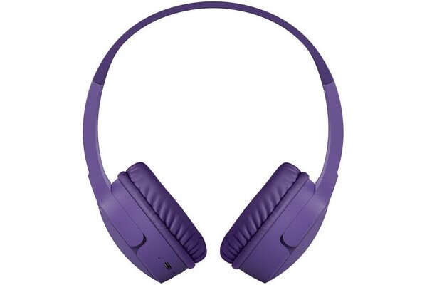 Słuchawki Belkin SoundForm Mini Nauszne Bezprzewodowe fioletowy