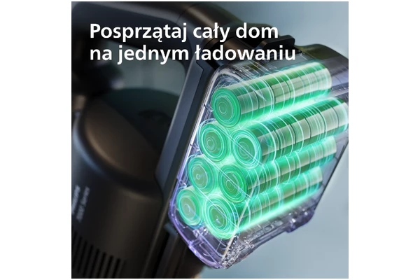 Odkurzacz Philips XC716301 SpeedPro Max Aqua pionowy z pojemnikiem czarno-niebieski