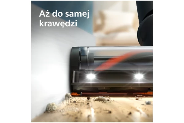 Odkurzacz Philips XC815501 Aqua pionowy z pojemnikiem czarno-niebieski