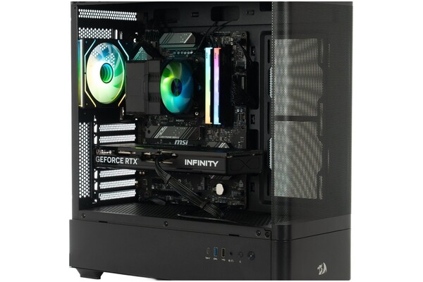 MORELE.NET Game X G100 AMD Ryzen 7 32GB DDR5 NVIDIA GeForce RTX 5050 8GB 1TB SSD brak