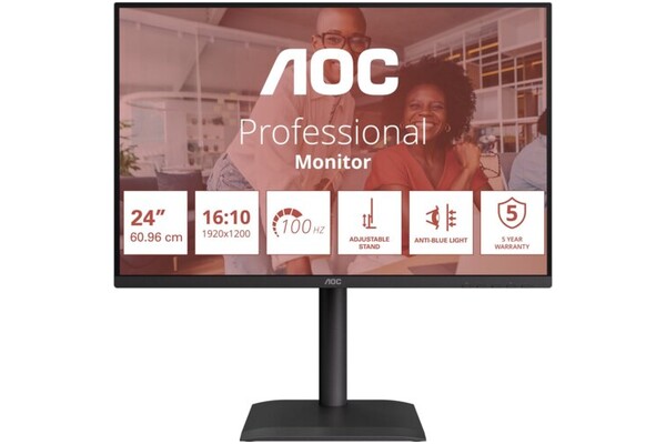 Monitor 24.0" AOC X24E4U czarny