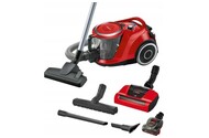 Odkurzacz Bosch BGS41PET1 ProAnimal tradycyjny bezworkowy czerwony