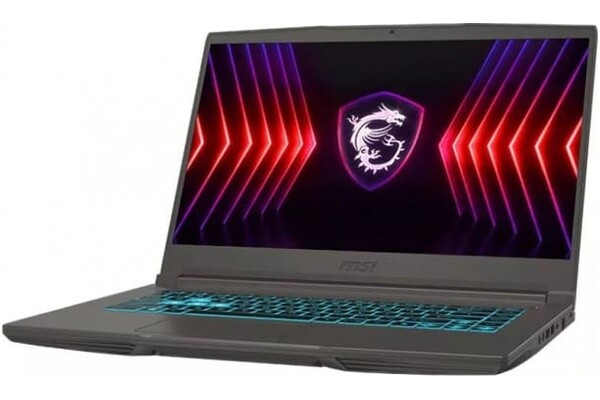 Laptop MSI Thin 15 15.6" Intel Core i5 13420H NVIDIA GeForce RTX 3050 32GB 2TB SSD Windows 11 Home szary