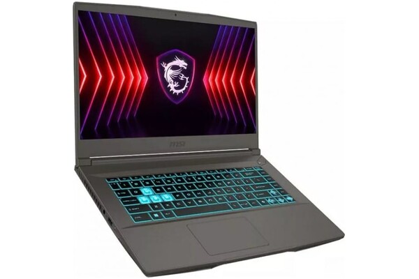Laptop MSI Thin 15 15.6" Intel Core i5 13420H NVIDIA GeForce RTX 3050 32GB 2TB SSD Windows 11 Home szary