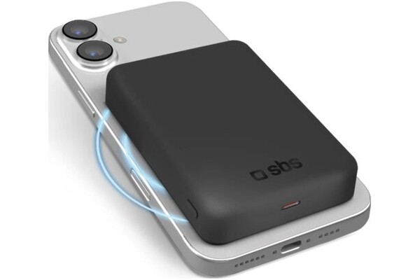 Powerbank SBS TEBB10000QI2K 10000mAh 20.0W czarny