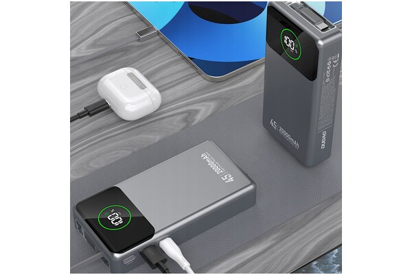 Powerbank Dudao K31 Pro 20000mAh 22.5W szary