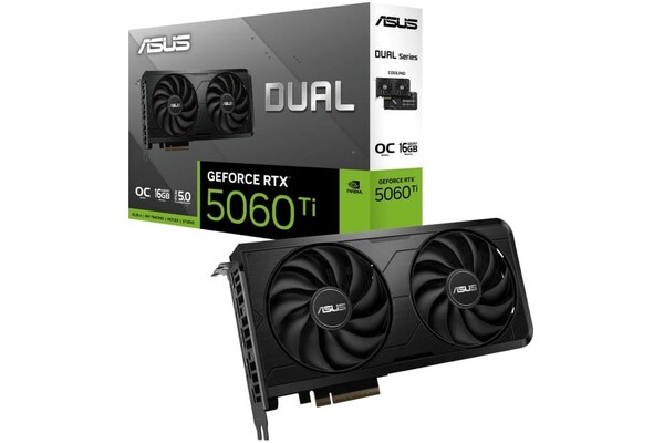 Karta graficzna ASUS RTX 5060 Ti Dual EVO OC 16GB GDDR7
